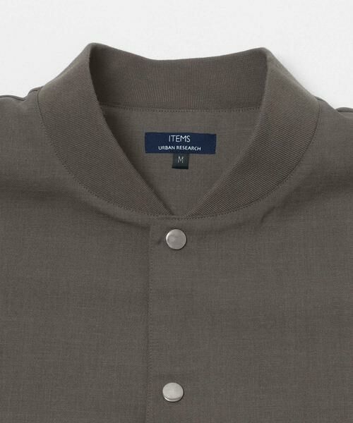 URBAN RESEARCH ITEMS / アーバンリサーチ アイテムズ ブルゾン | 『イージーケア/吸水速乾/接触冷感』高機能ドライタッチスナップブルゾン | 詳細25