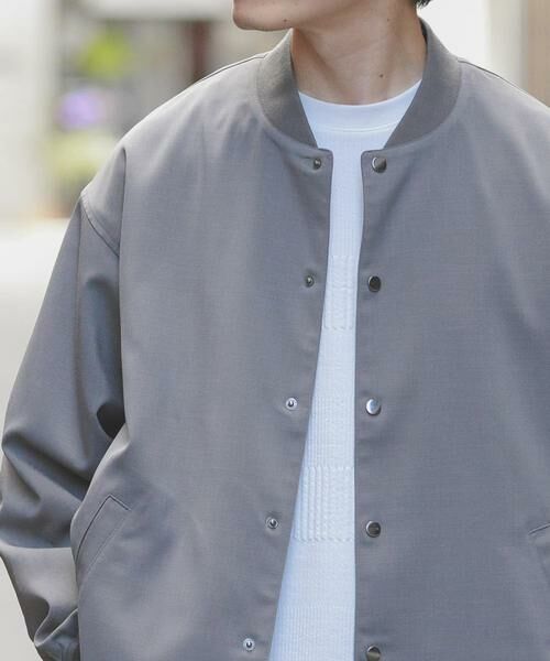 URBAN RESEARCH ITEMS / アーバンリサーチ アイテムズ ブルゾン | 『イージーケア/吸水速乾/接触冷感』高機能ドライタッチスナップブルゾン | 詳細26