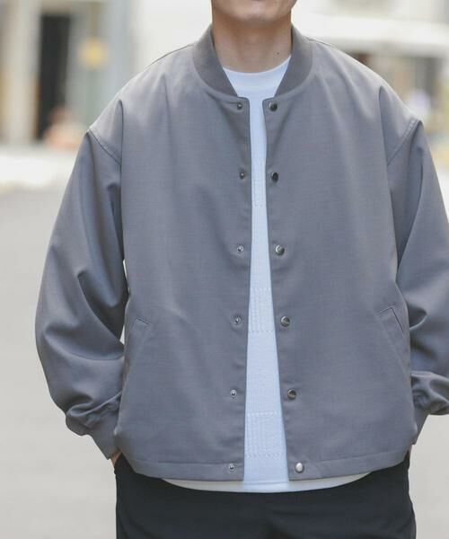 URBAN RESEARCH ITEMS / アーバンリサーチ アイテムズ ブルゾン | 『イージーケア/吸水速乾/接触冷感』高機能ドライタッチスナップブルゾン | 詳細27