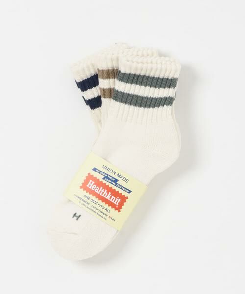 URBAN RESEARCH ITEMS / アーバンリサーチ アイテムズ ソックス | Healthknit　シンカー 2Line ミドルソックス3P | 詳細5