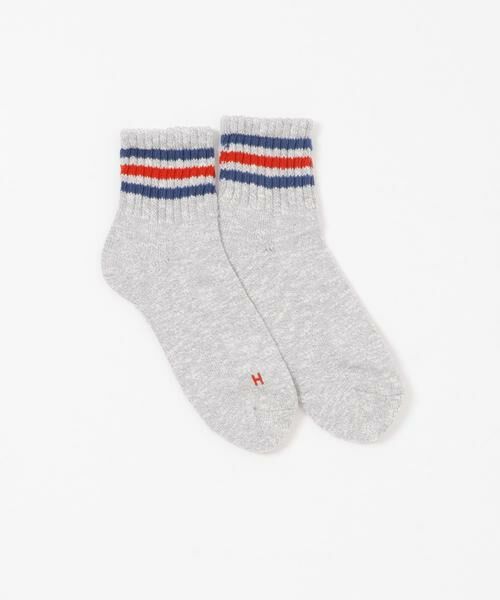 URBAN RESEARCH ITEMS / アーバンリサーチ アイテムズ ソックス | Healthknit　スラブ 3Line ミドルソックス3P | 詳細4