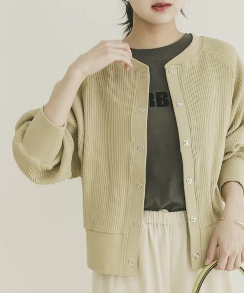 URBAN RESEARCH ITEMS / アーバンリサーチ アイテムズ カーディガン・ボレロ | 針抜きドルマンカーディガン | 詳細1