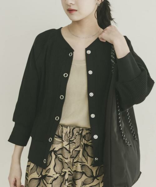 URBAN RESEARCH ITEMS / アーバンリサーチ アイテムズ カーディガン・ボレロ | 針抜きドルマンカーディガン | 詳細22