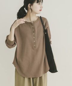 URBAN RESEARCH ITEMS / アーバンリサーチ アイテムズ Tシャツ | 2WAYワッフルプルオーバー