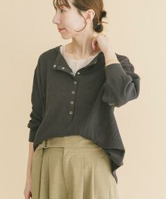 URBAN RESEARCH ITEMS / アーバンリサーチ アイテムズ Tシャツ | 2WAYワッフルプルオーバー