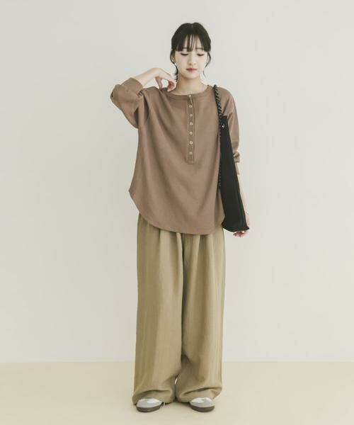 URBAN RESEARCH ITEMS / アーバンリサーチ アイテムズ Tシャツ | 2WAYワッフルプルオーバー | 詳細3