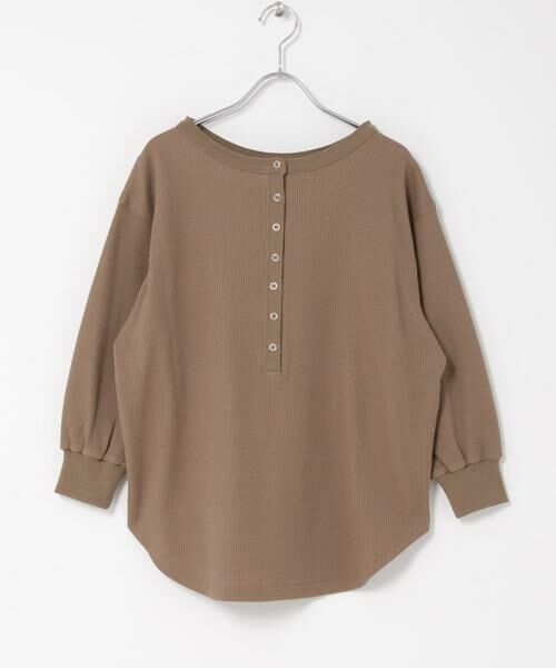 URBAN RESEARCH ITEMS / アーバンリサーチ アイテムズ Tシャツ | 2WAYワッフルプルオーバー | 詳細5