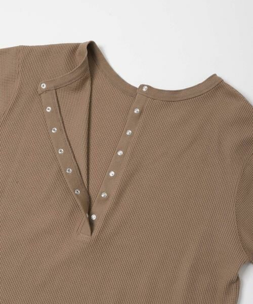URBAN RESEARCH ITEMS / アーバンリサーチ アイテムズ Tシャツ | 2WAYワッフルプルオーバー | 詳細6