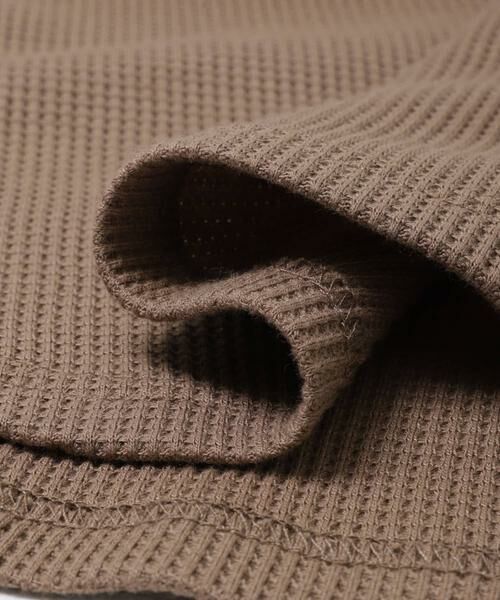 URBAN RESEARCH ITEMS / アーバンリサーチ アイテムズ Tシャツ | 2WAYワッフルプルオーバー | 詳細9