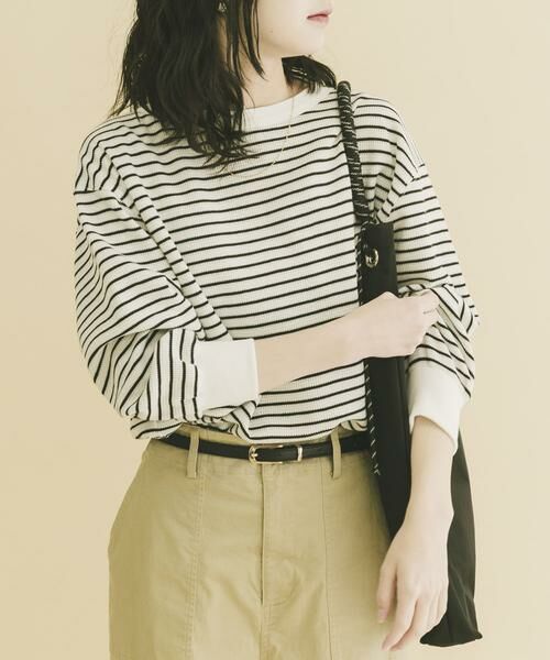 URBAN RESEARCH ITEMS / アーバンリサーチ アイテムズ Tシャツ | 2WAYワッフルプルオーバー | 詳細11