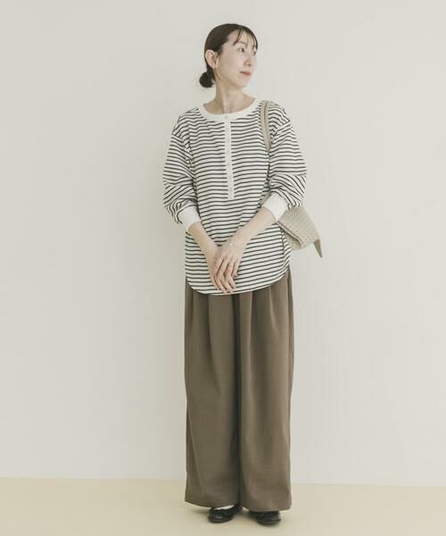 URBAN RESEARCH ITEMS / アーバンリサーチ アイテムズ Tシャツ | 2WAYワッフルプルオーバー | 詳細16