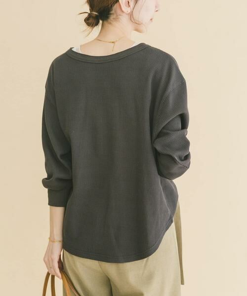 URBAN RESEARCH ITEMS / アーバンリサーチ アイテムズ Tシャツ | 2WAYワッフルプルオーバー | 詳細22