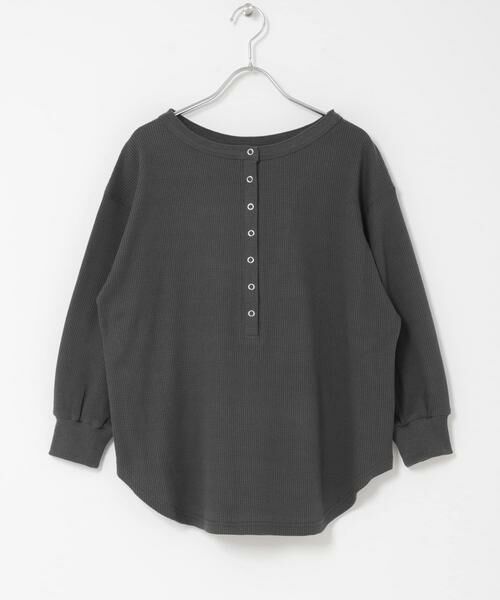 URBAN RESEARCH ITEMS / アーバンリサーチ アイテムズ Tシャツ | 2WAYワッフルプルオーバー | 詳細25