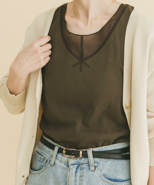 URBAN RESEARCH ITEMS / アーバンリサーチ アイテムズ タンクトップ | フハクキリカエタンクトップ | 詳細1