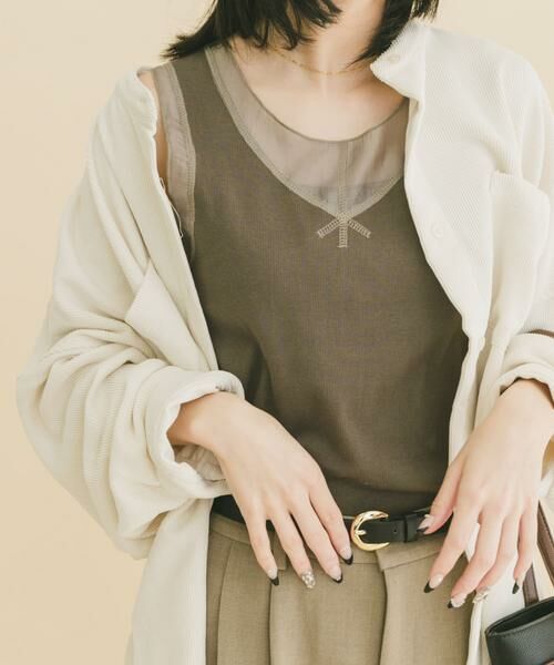 URBAN RESEARCH ITEMS / アーバンリサーチ アイテムズ タンクトップ | フハクキリカエタンクトップ | 詳細17