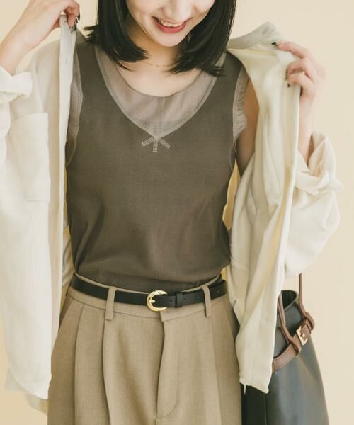 URBAN RESEARCH ITEMS / アーバンリサーチ アイテムズ タンクトップ | フハクキリカエタンクトップ | 詳細18