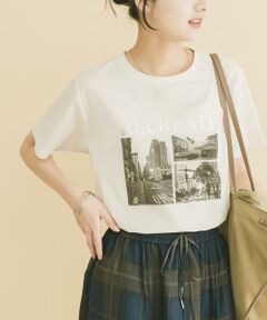 URBAN RESEARCH ITEMS / アーバンリサーチ アイテムズ Tシャツ | 箔プリントフォトTシャツ