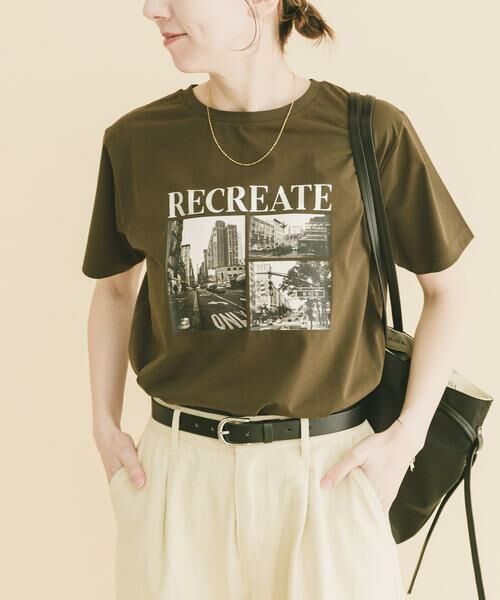 URBAN RESEARCH ITEMS / アーバンリサーチ アイテムズ Tシャツ | 箔プリントフォトTシャツ | 詳細1