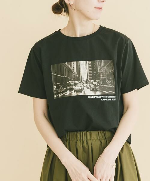 URBAN RESEARCH ITEMS / アーバンリサーチ アイテムズ Tシャツ | 箔プリントフォトTシャツ | 詳細11