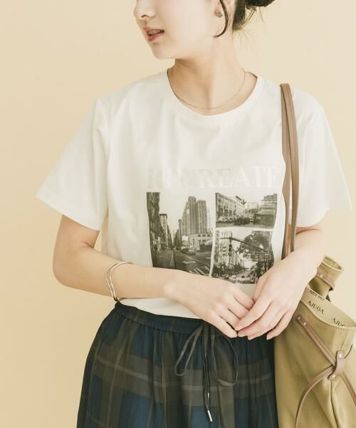 URBAN RESEARCH ITEMS / アーバンリサーチ アイテムズ Tシャツ | 箔プリントフォトTシャツ | 詳細22