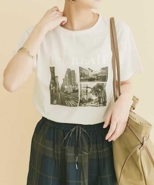 URBAN RESEARCH ITEMS / アーバンリサーチ アイテムズ Tシャツ | 箔プリントフォトTシャツ | 詳細23