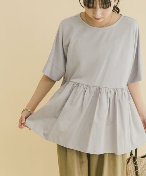 URBAN RESEARCH ITEMS / アーバンリサーチ アイテムズ Tシャツ | ポンチドッキング半袖トップス | 詳細2