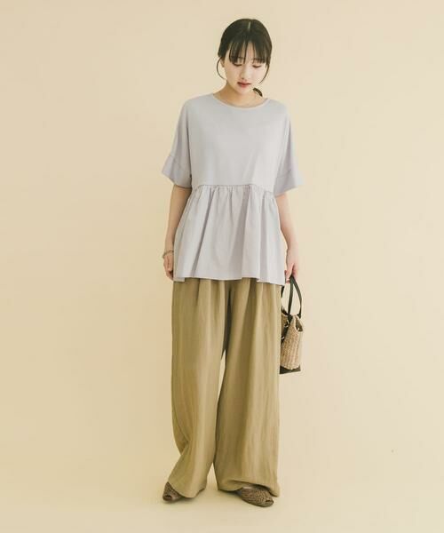 URBAN RESEARCH ITEMS / アーバンリサーチ アイテムズ Tシャツ | ポンチドッキング半袖トップス | 詳細4