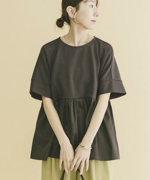 URBAN RESEARCH ITEMS / アーバンリサーチ アイテムズ Tシャツ | ポンチドッキング半袖トップス | 詳細28