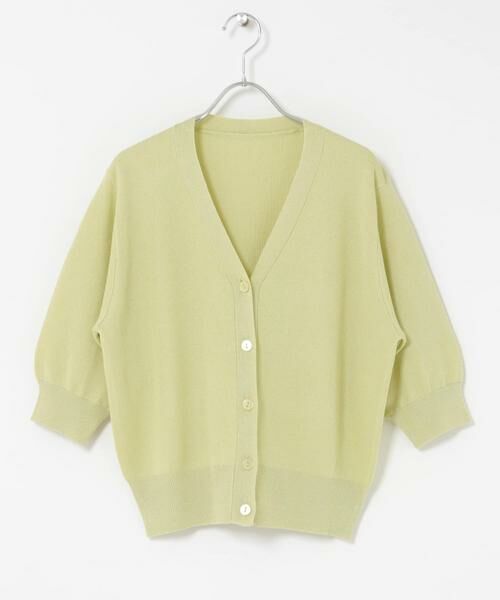URBAN RESEARCH ITEMS / アーバンリサーチ アイテムズ カーディガン・ボレロ | Vネックハーフスリーブニットカーディガン | 詳細6