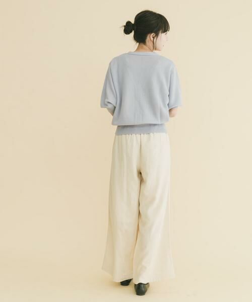 URBAN RESEARCH ITEMS / アーバンリサーチ アイテムズ カーディガン・ボレロ | Vネックハーフスリーブニットカーディガン | 詳細25