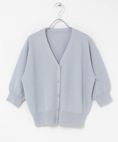 URBAN RESEARCH ITEMS / アーバンリサーチ アイテムズ カーディガン・ボレロ | Vネックハーフスリーブニットカーディガン | 詳細26