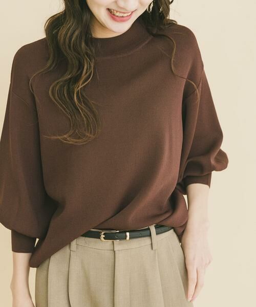 URBAN RESEARCH ITEMS / アーバンリサーチ アイテムズ ニット・セーター | ソウバリボリュームスリーブニット | 詳細1