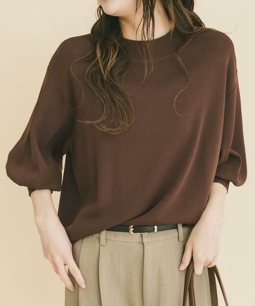 URBAN RESEARCH ITEMS / アーバンリサーチ アイテムズ ニット・セーター | ソウバリボリュームスリーブニット | 詳細3