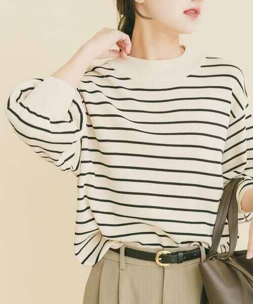 URBAN RESEARCH ITEMS / アーバンリサーチ アイテムズ ニット・セーター | ソウバリボリュームスリーブニット（ホワイト系その他）