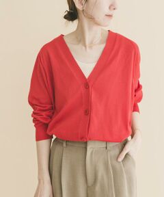 URBAN RESEARCH ITEMS / アーバンリサーチ アイテムズ ニット・セーター | Vネックオーバーカーディガン(楽着シリーズ)