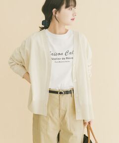 URBAN RESEARCH ITEMS / アーバンリサーチ アイテムズ ニット・セーター | Vネックオーバーカーディガン(楽着シリーズ)