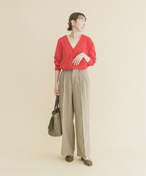 URBAN RESEARCH ITEMS / アーバンリサーチ アイテムズ ニット・セーター | Vネックオーバーカーディガン(楽着シリーズ) | 詳細4