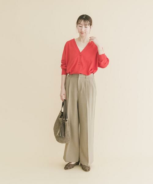 URBAN RESEARCH ITEMS / アーバンリサーチ アイテムズ ニット・セーター | Vネックオーバーカーディガン(楽着シリーズ) | 詳細5