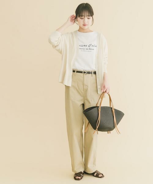 URBAN RESEARCH ITEMS / アーバンリサーチ アイテムズ ニット・セーター | Vネックオーバーカーディガン(楽着シリーズ) | 詳細11