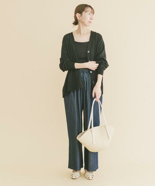 URBAN RESEARCH ITEMS / アーバンリサーチ アイテムズ ニット・セーター | Vネックオーバーカーディガン(楽着シリーズ) | 詳細18