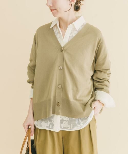 URBAN RESEARCH ITEMS / アーバンリサーチ アイテムズ ニット・セーター | Vネックオーバーカーディガン(楽着シリーズ) | 詳細23