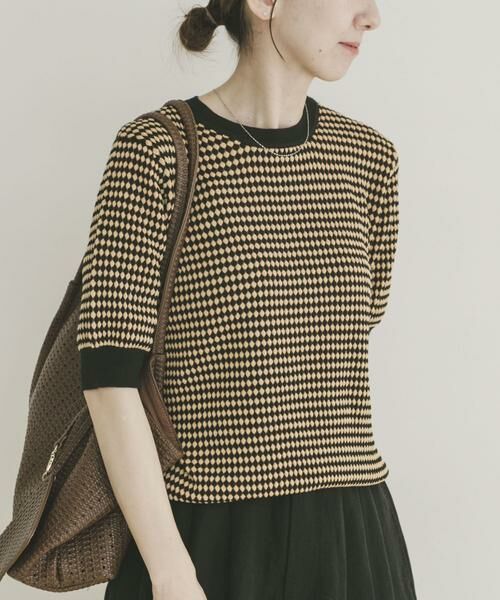 URBAN RESEARCH ITEMS / アーバンリサーチ アイテムズ ニット・セーター | ポコポコニットプルオーバー（ブラウン系その他）