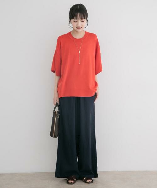 URBAN RESEARCH ITEMS / アーバンリサーチ アイテムズ ニット・セーター | 『洗濯可』ニットTシャツ | 詳細4