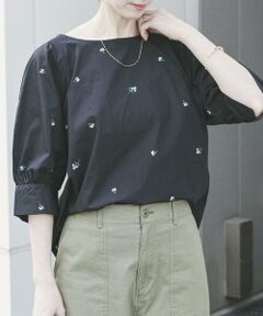 URBAN RESEARCH ITEMS / アーバンリサーチ アイテムズ シャツ・ブラウス | タックスリーブ刺シュウブラウス