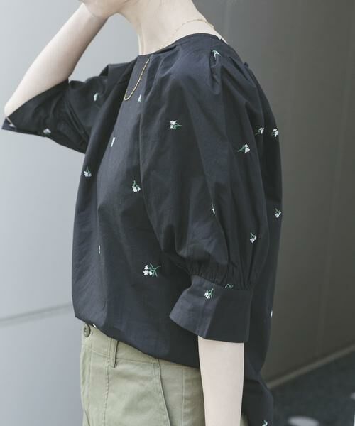 URBAN RESEARCH ITEMS / アーバンリサーチ アイテムズ シャツ・ブラウス | タックスリーブ刺シュウブラウス | 詳細2