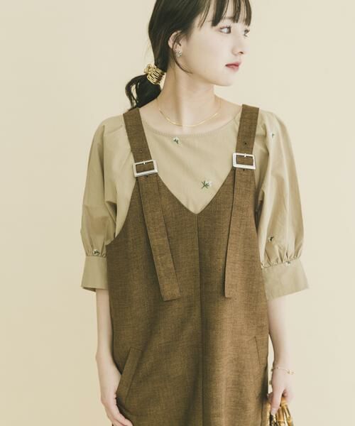 URBAN RESEARCH ITEMS / アーバンリサーチ アイテムズ シャツ・ブラウス | タックスリーブ刺シュウブラウス | 詳細10