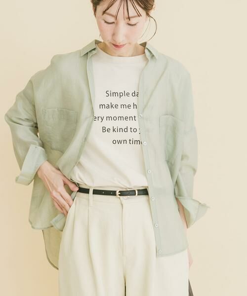 URBAN RESEARCH ITEMS / アーバンリサーチ アイテムズ シャツ・ブラウス | シアーポケットスキッパーシャツ | 詳細1