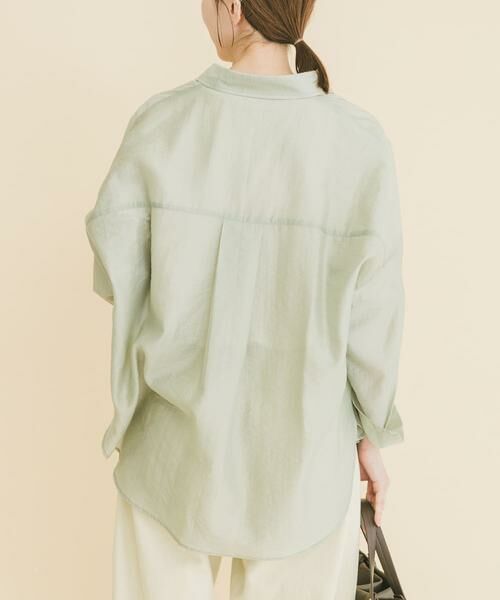 URBAN RESEARCH ITEMS / アーバンリサーチ アイテムズ シャツ・ブラウス | シアーポケットスキッパーシャツ | 詳細2