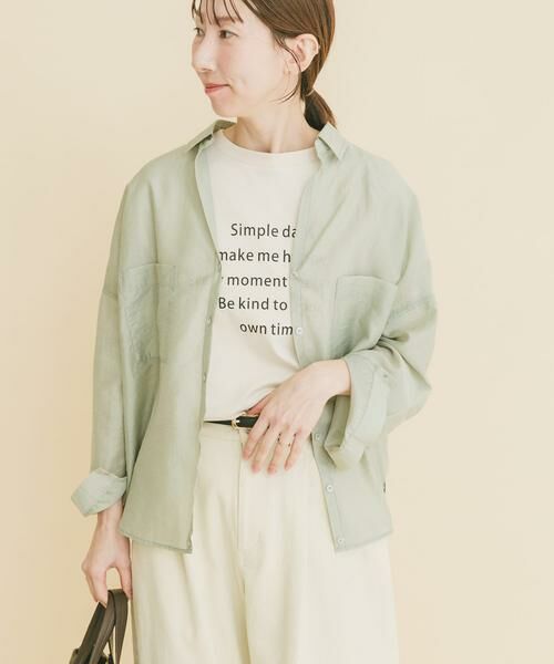 URBAN RESEARCH ITEMS / アーバンリサーチ アイテムズ シャツ・ブラウス | シアーポケットスキッパーシャツ | 詳細3