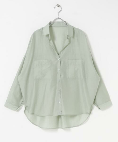 URBAN RESEARCH ITEMS / アーバンリサーチ アイテムズ シャツ・ブラウス | シアーポケットスキッパーシャツ | 詳細8